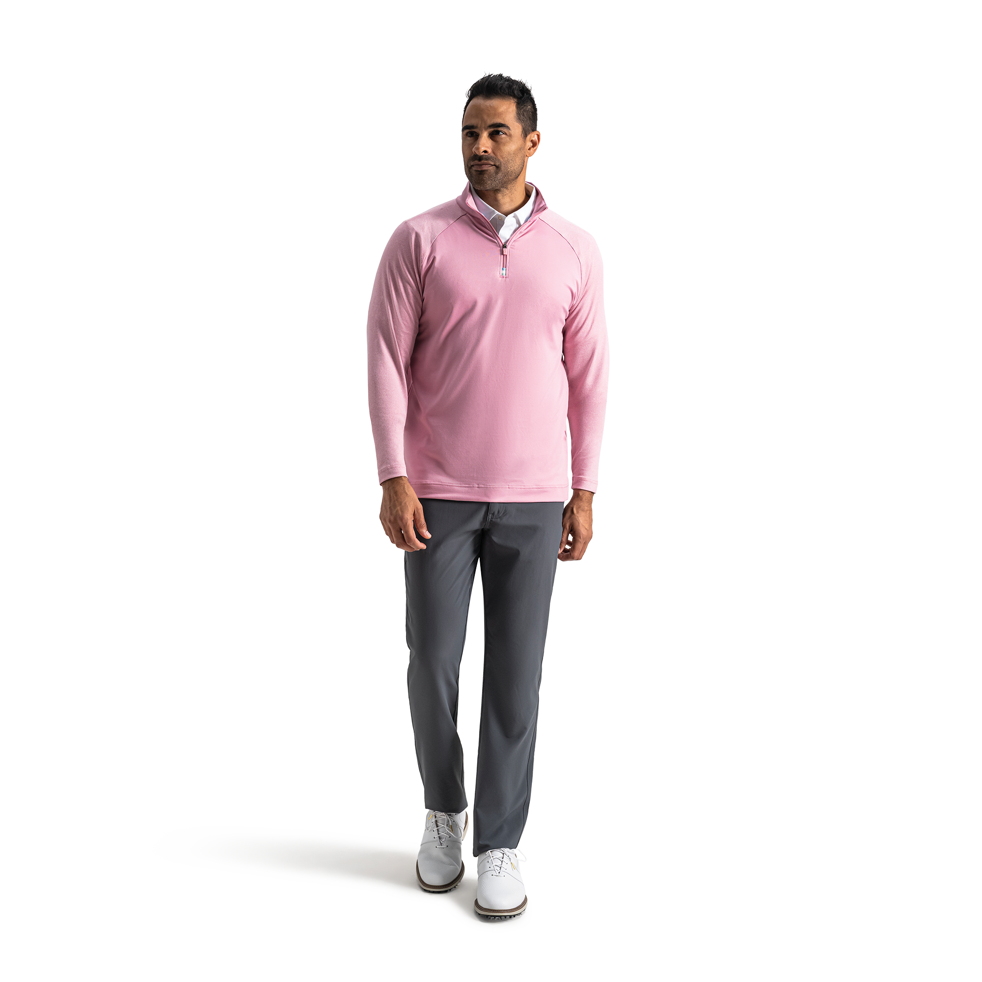 Raglan Block Quarter-Zip