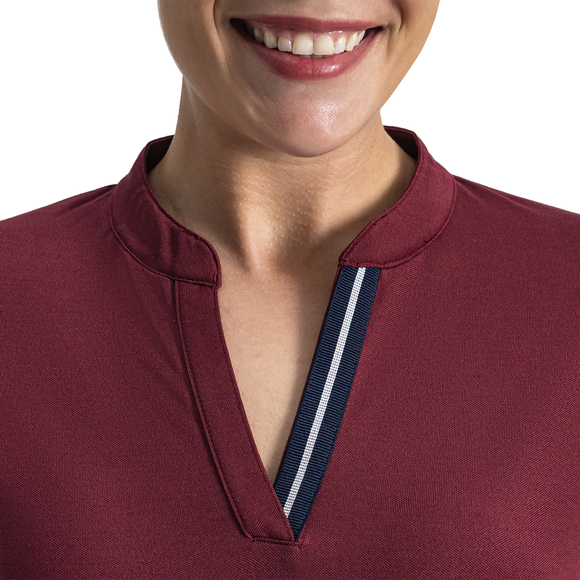 Open V-Neck Women