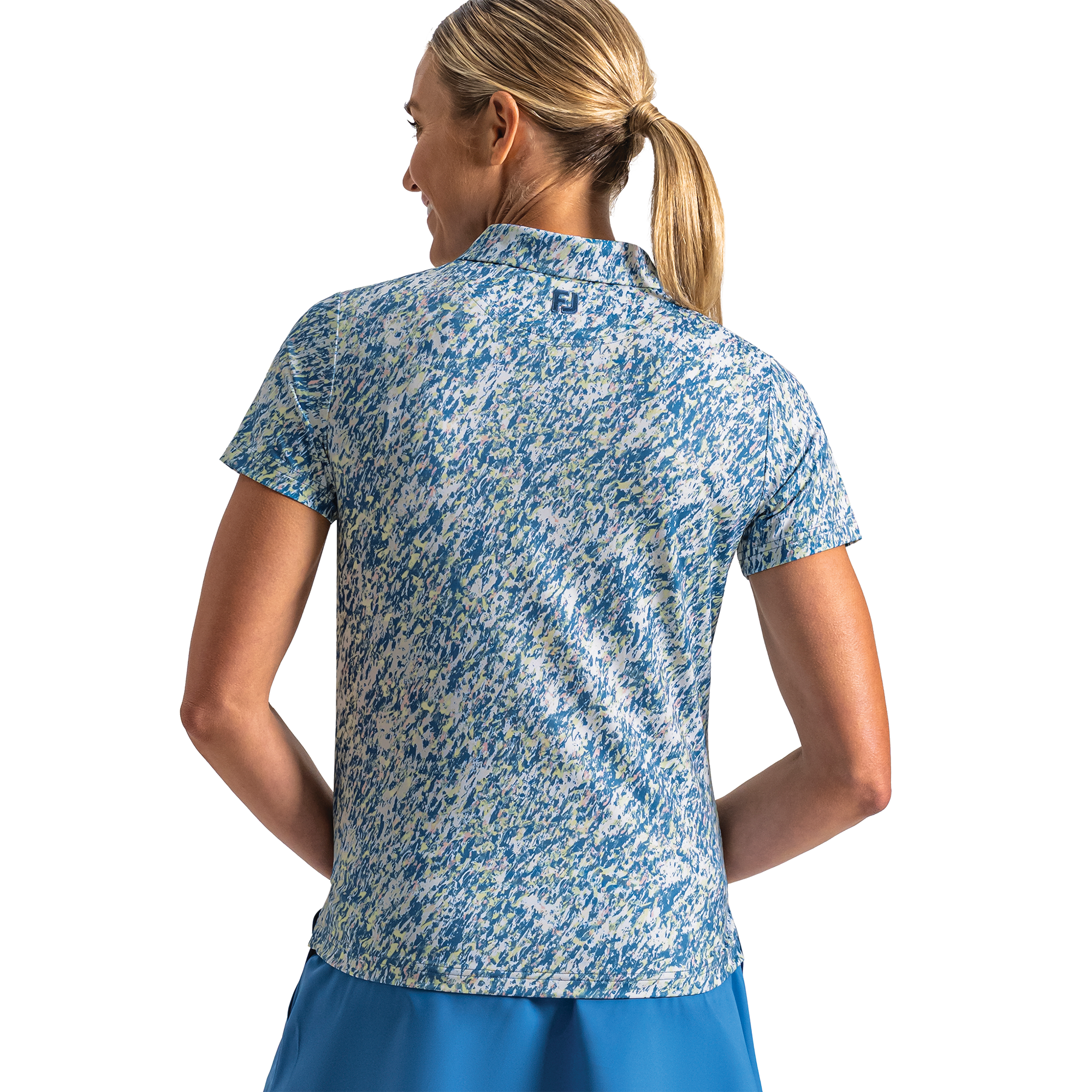 Solid Lisle Self Collar Women