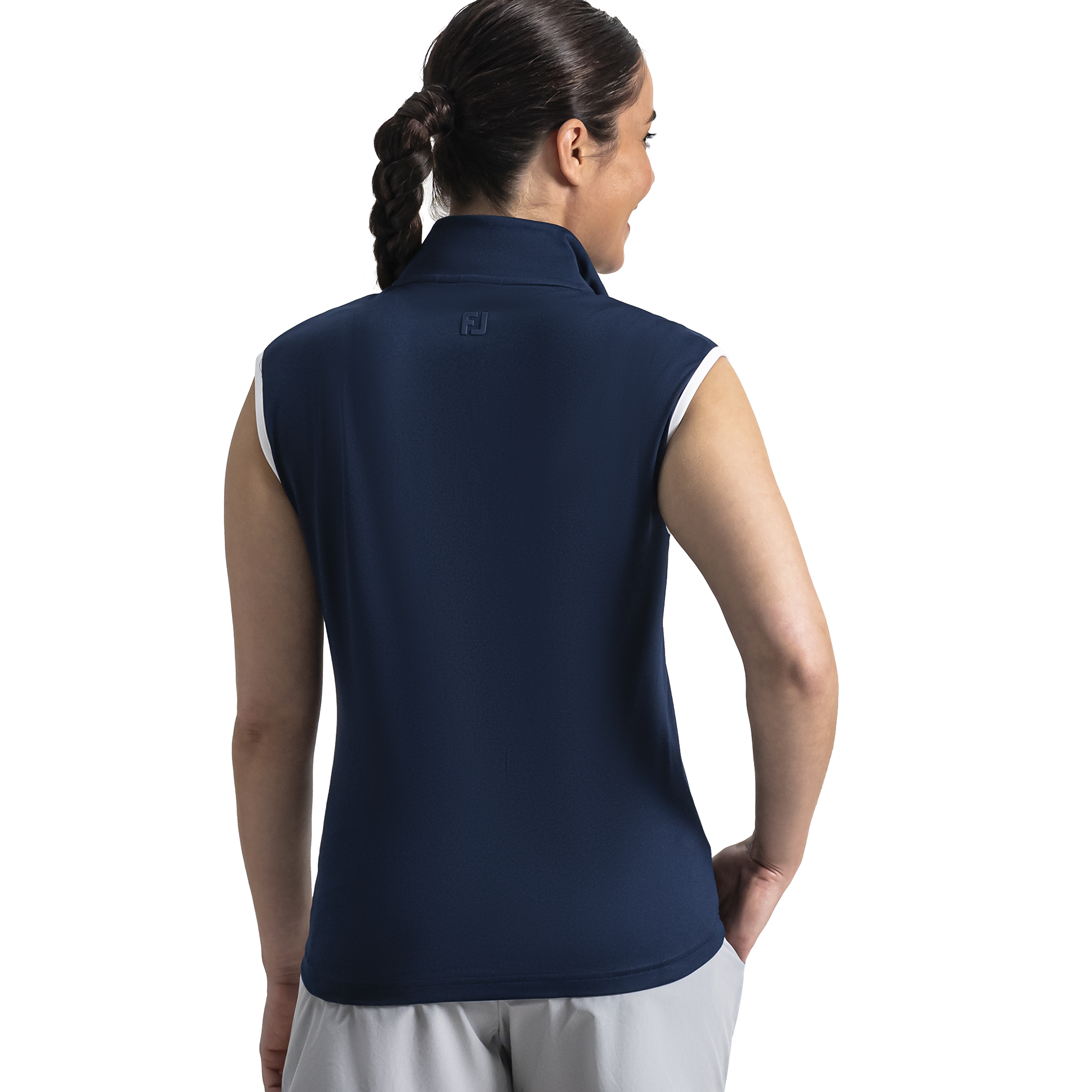 Mock Snap Sleeveless Women
