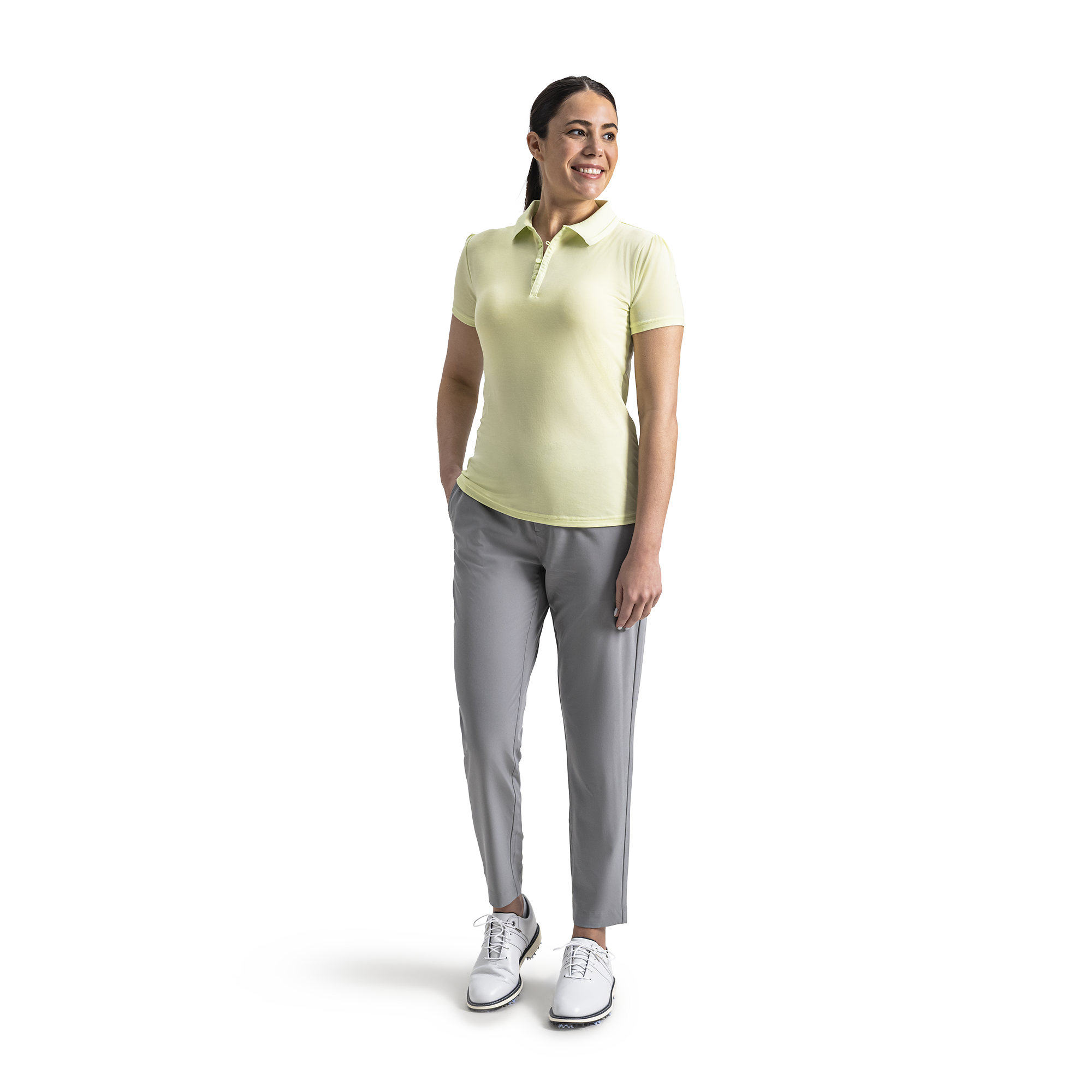 Loop Button Polo Women