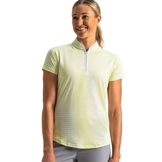 Zip Front Stripe Women