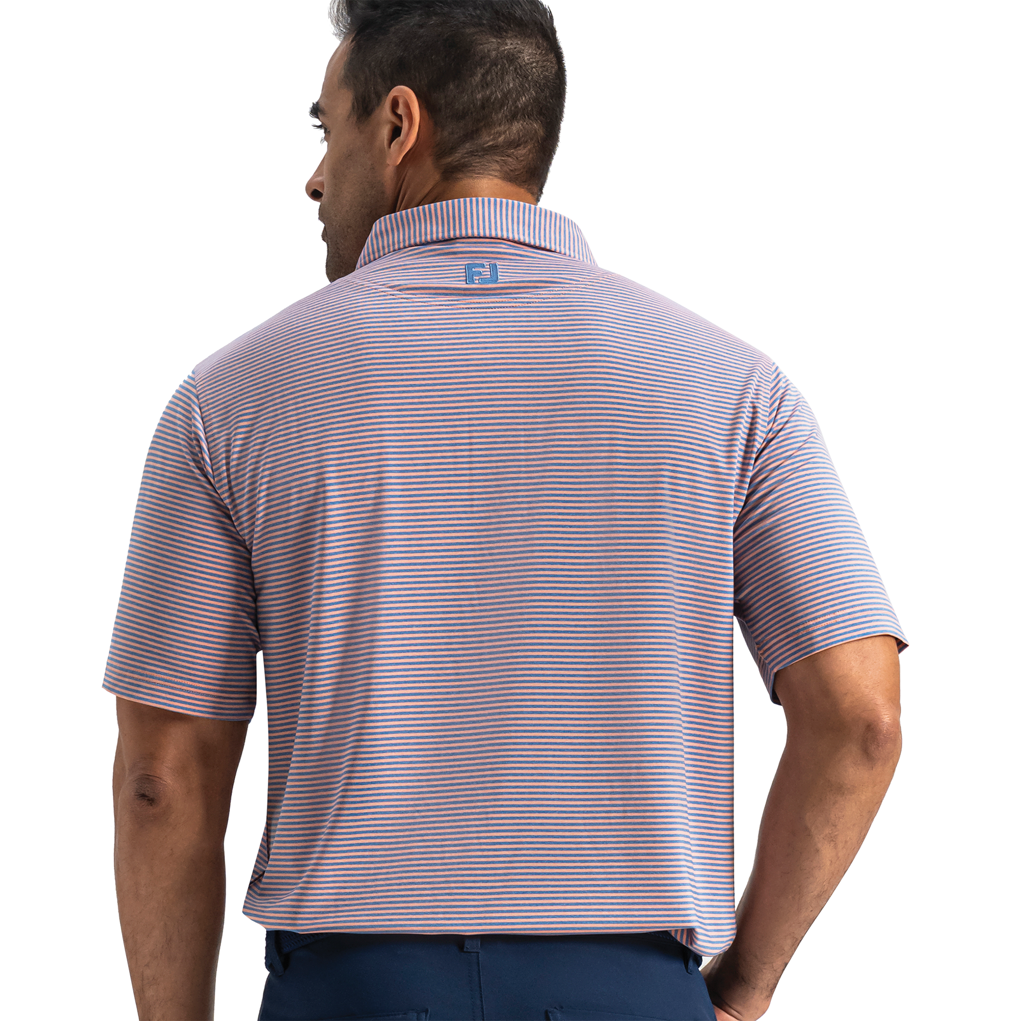 Heather Feeder Stripe Lisle