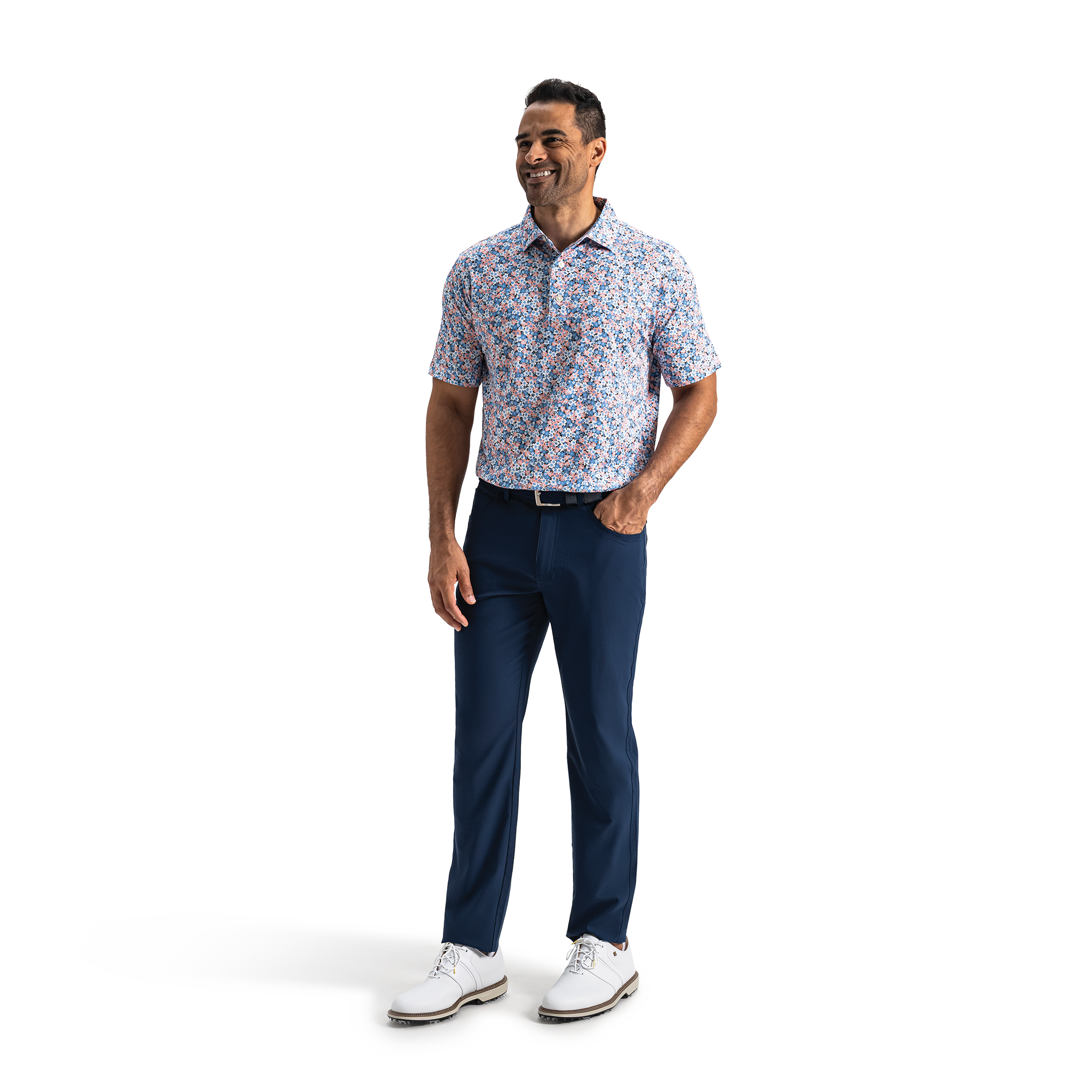 Multi Floral Lisle