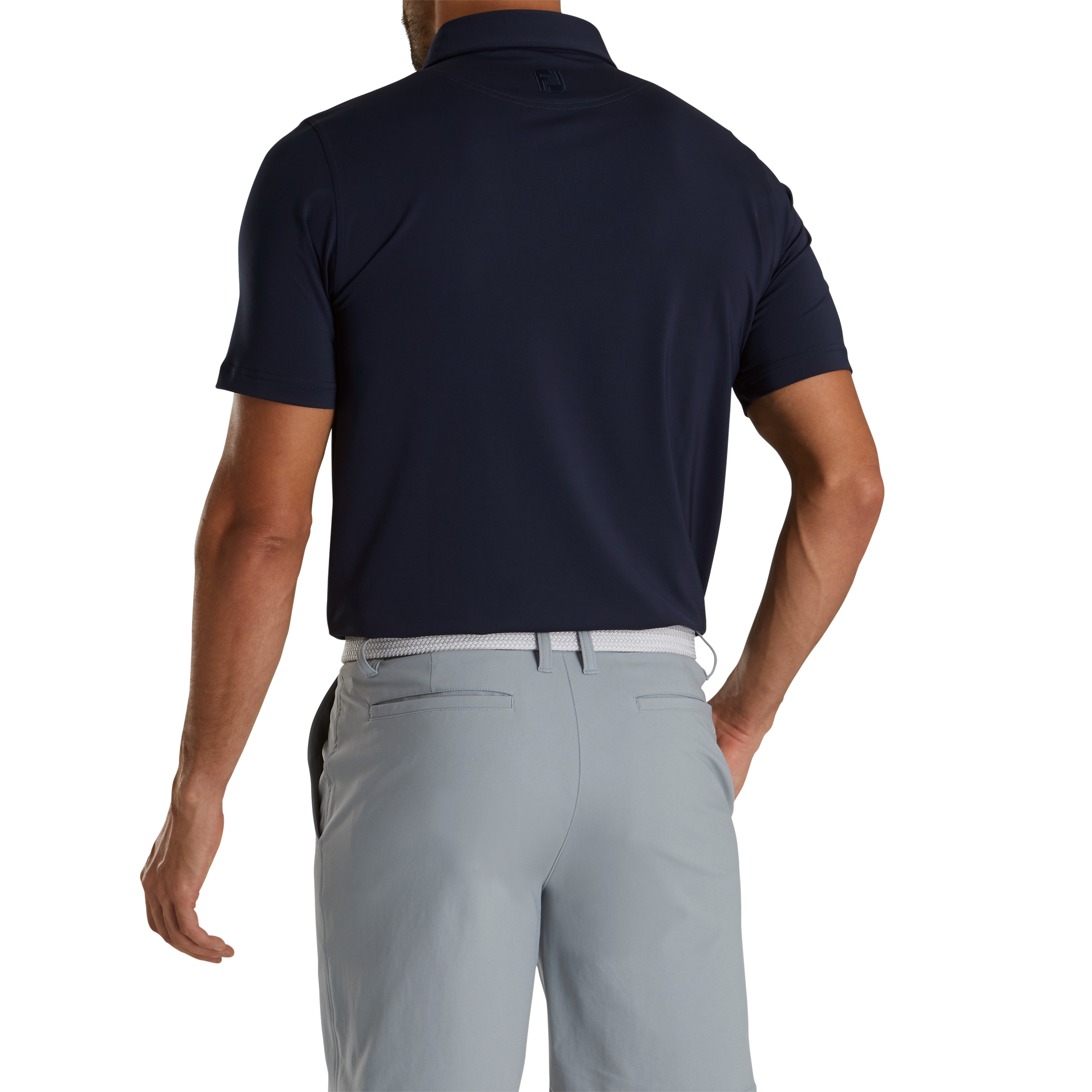 Athletic Fit Solid Lisle