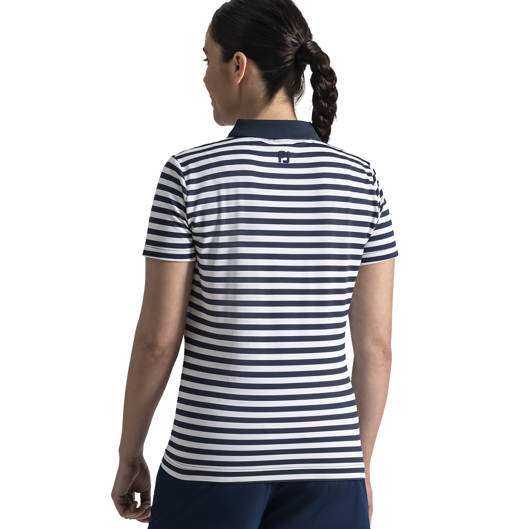 Stripe Polo Women