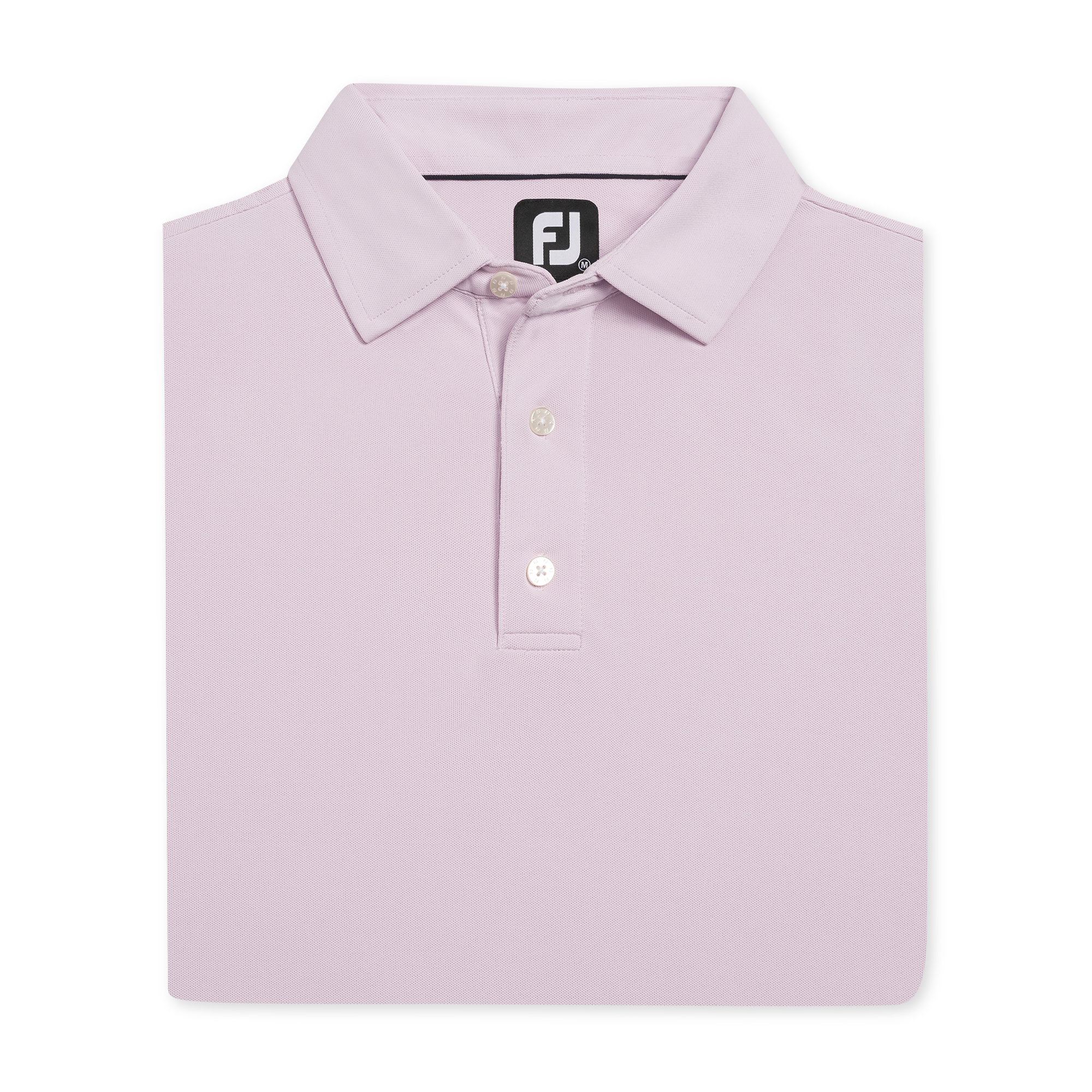 Performance Stretch Pique Solid Self Collar