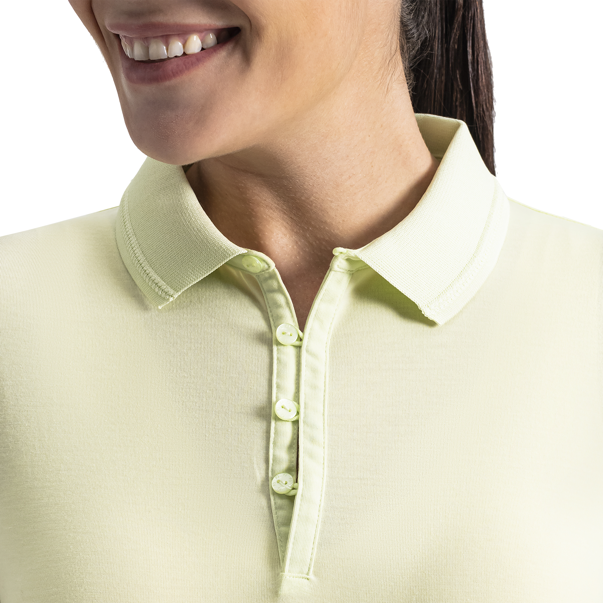Loop Button Polo Women