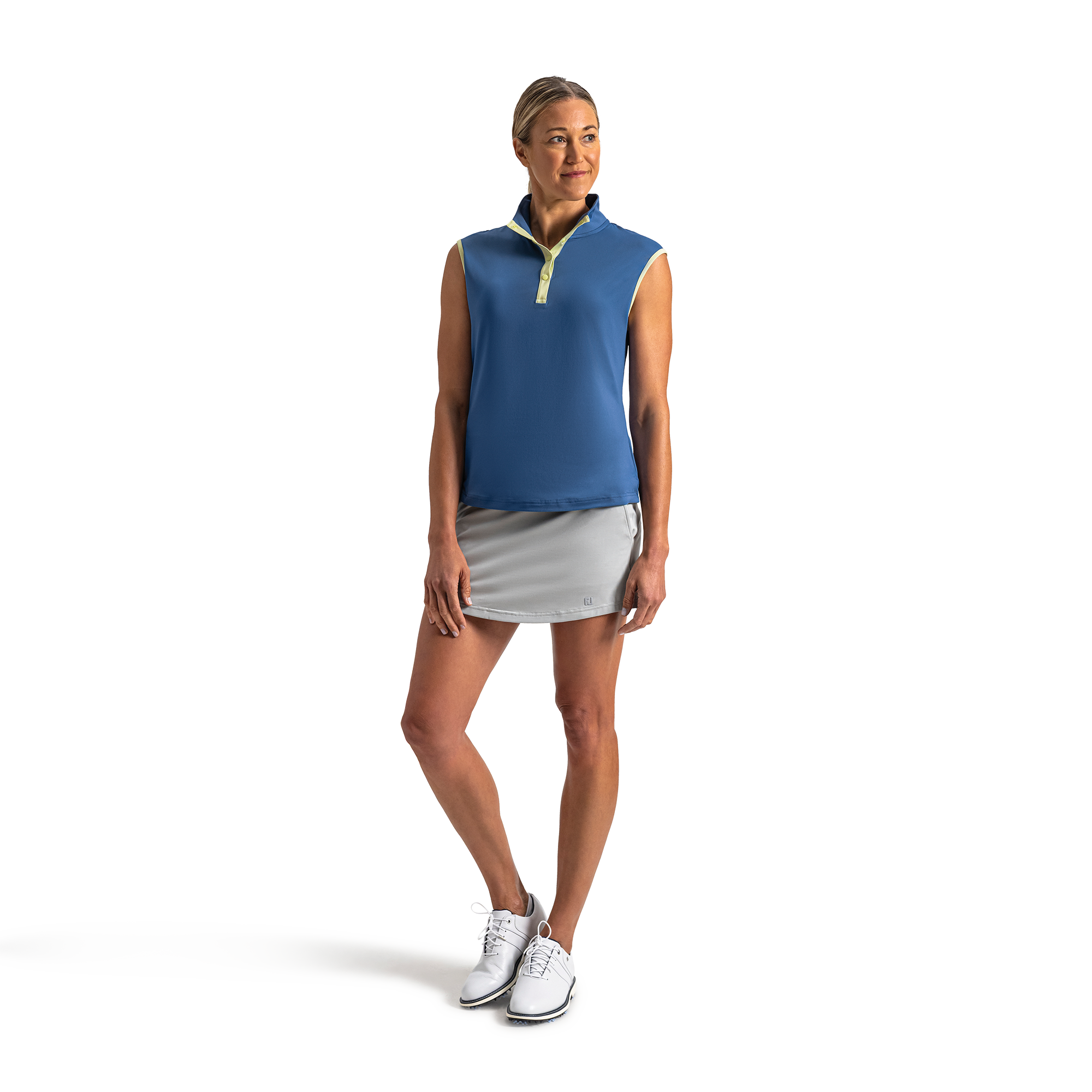 Mock Snap Sleeveless Women