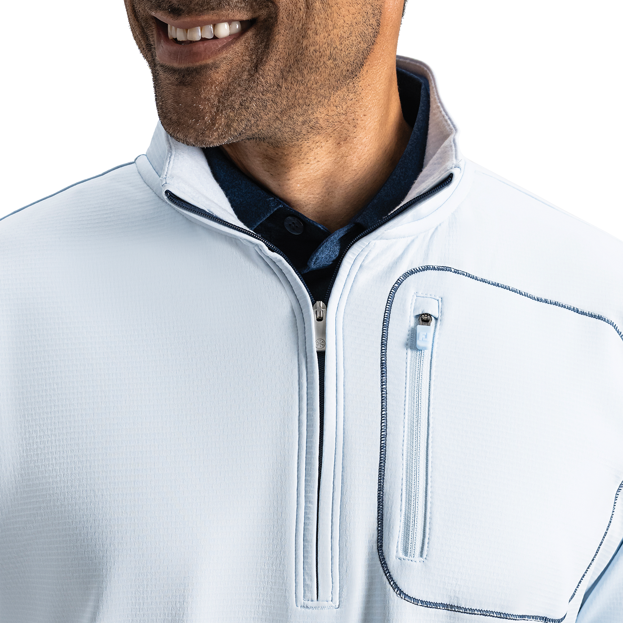 ThermoSeries Textured Half-Zip Pullover