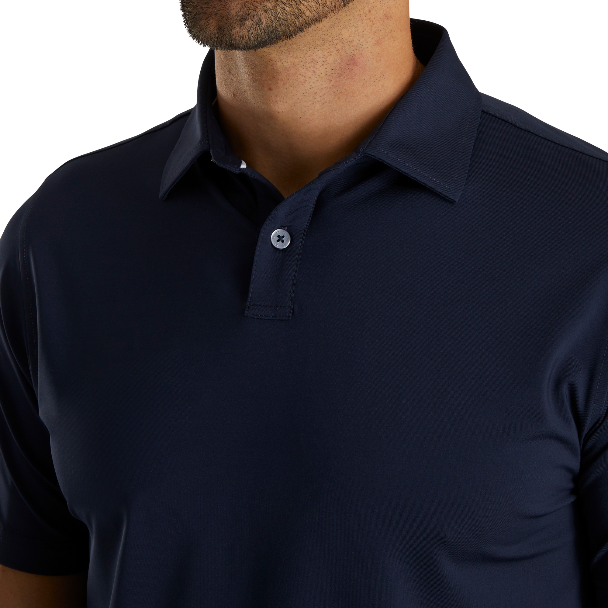 Athletic Fit Solid Lisle