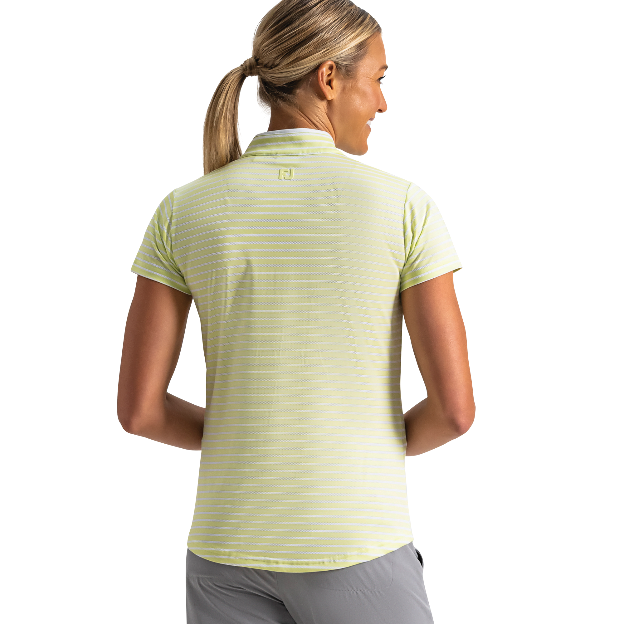 Zip Front Stripe Women