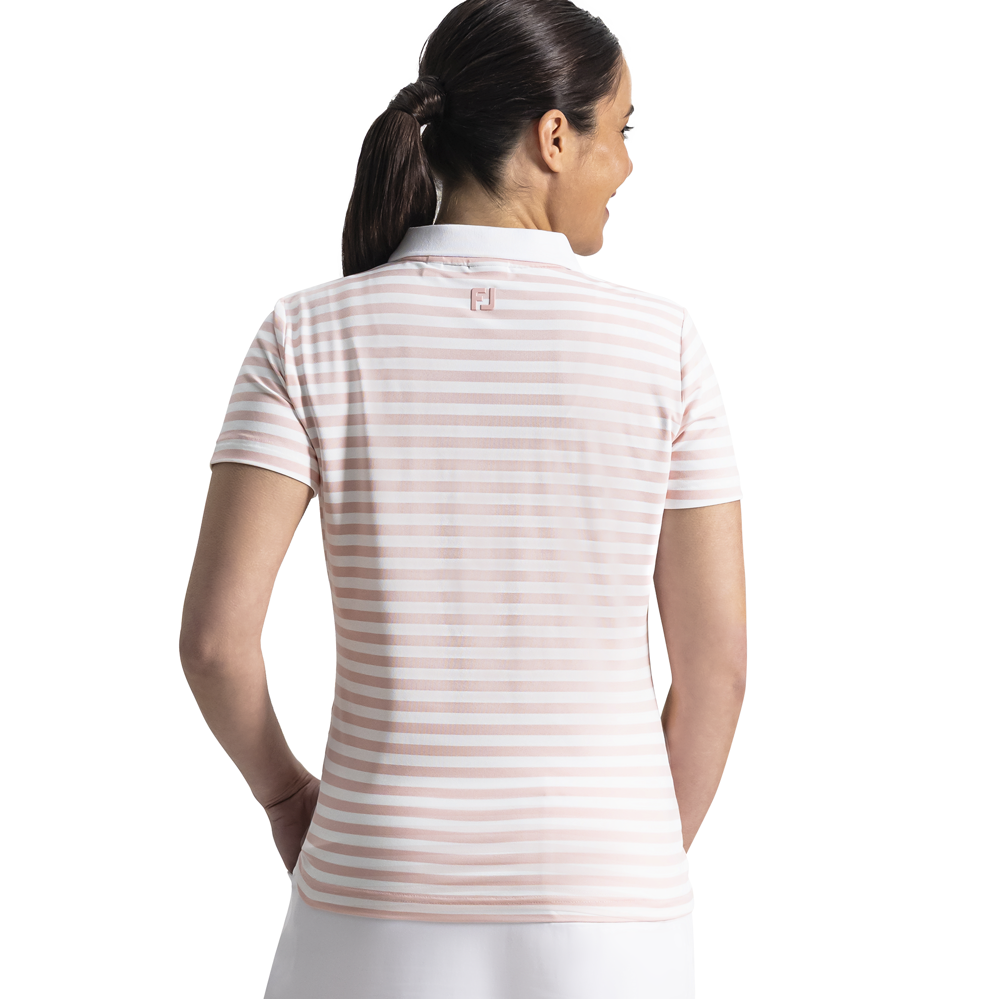 Stripe Polo Women