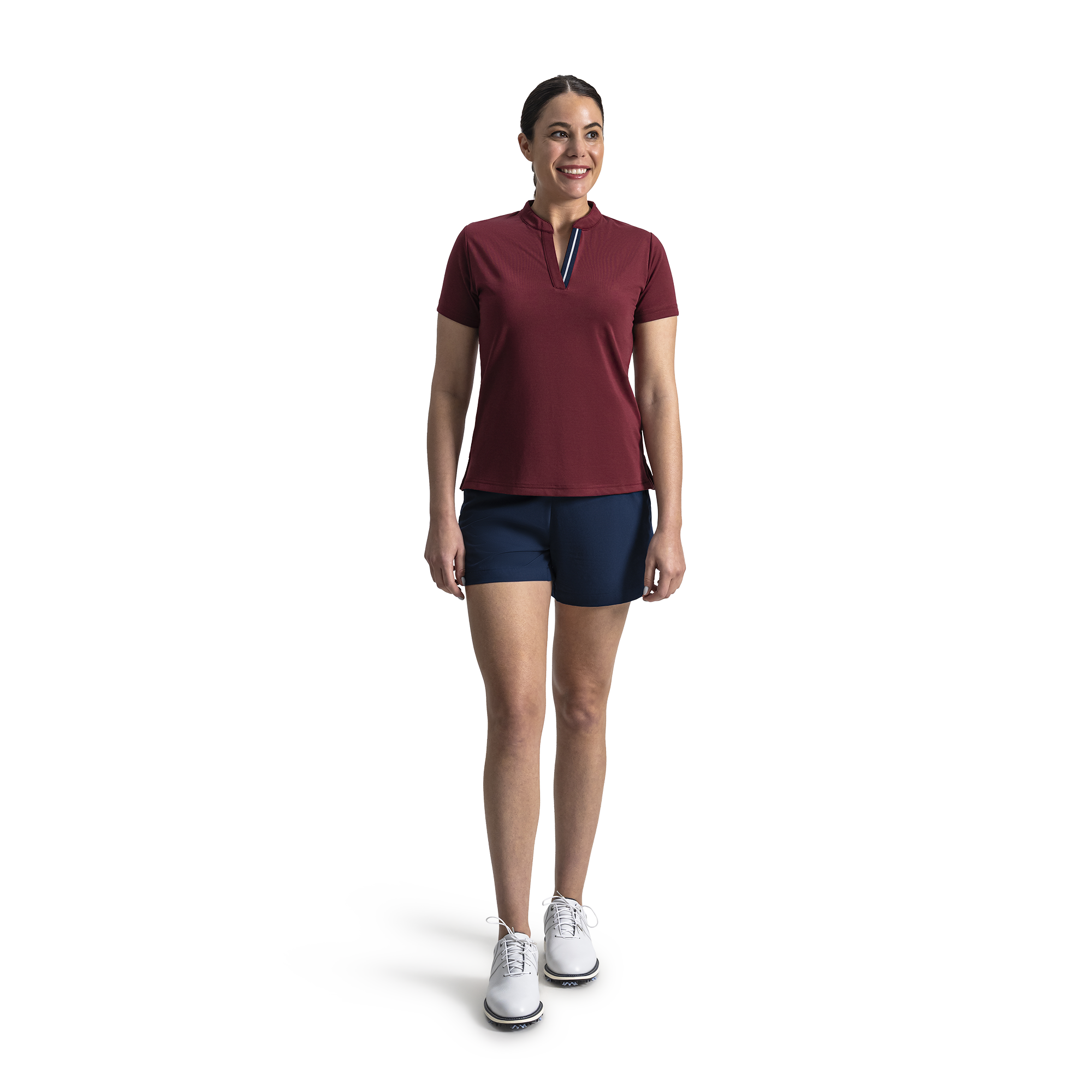 Open V-Neck Women