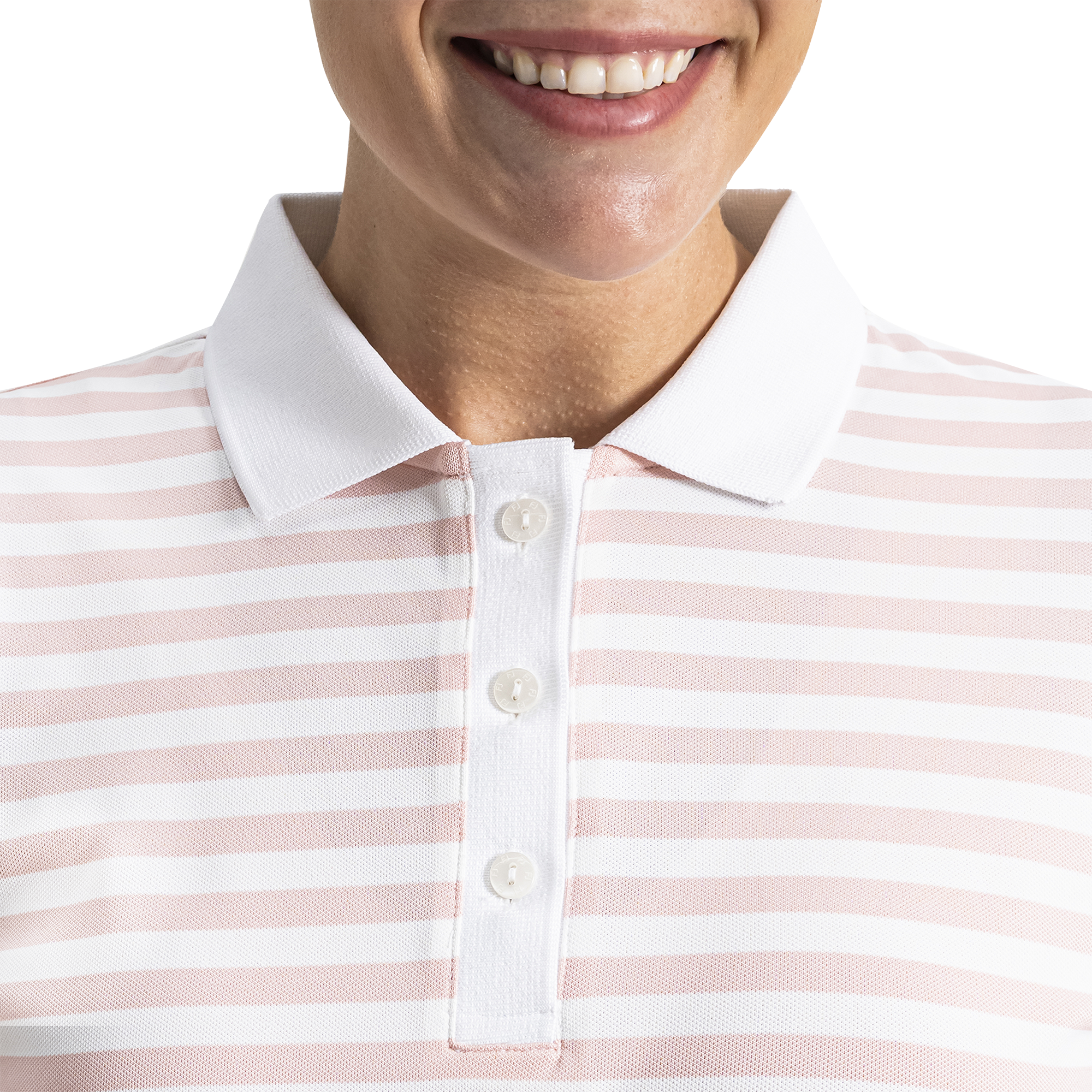 Stripe Polo Women