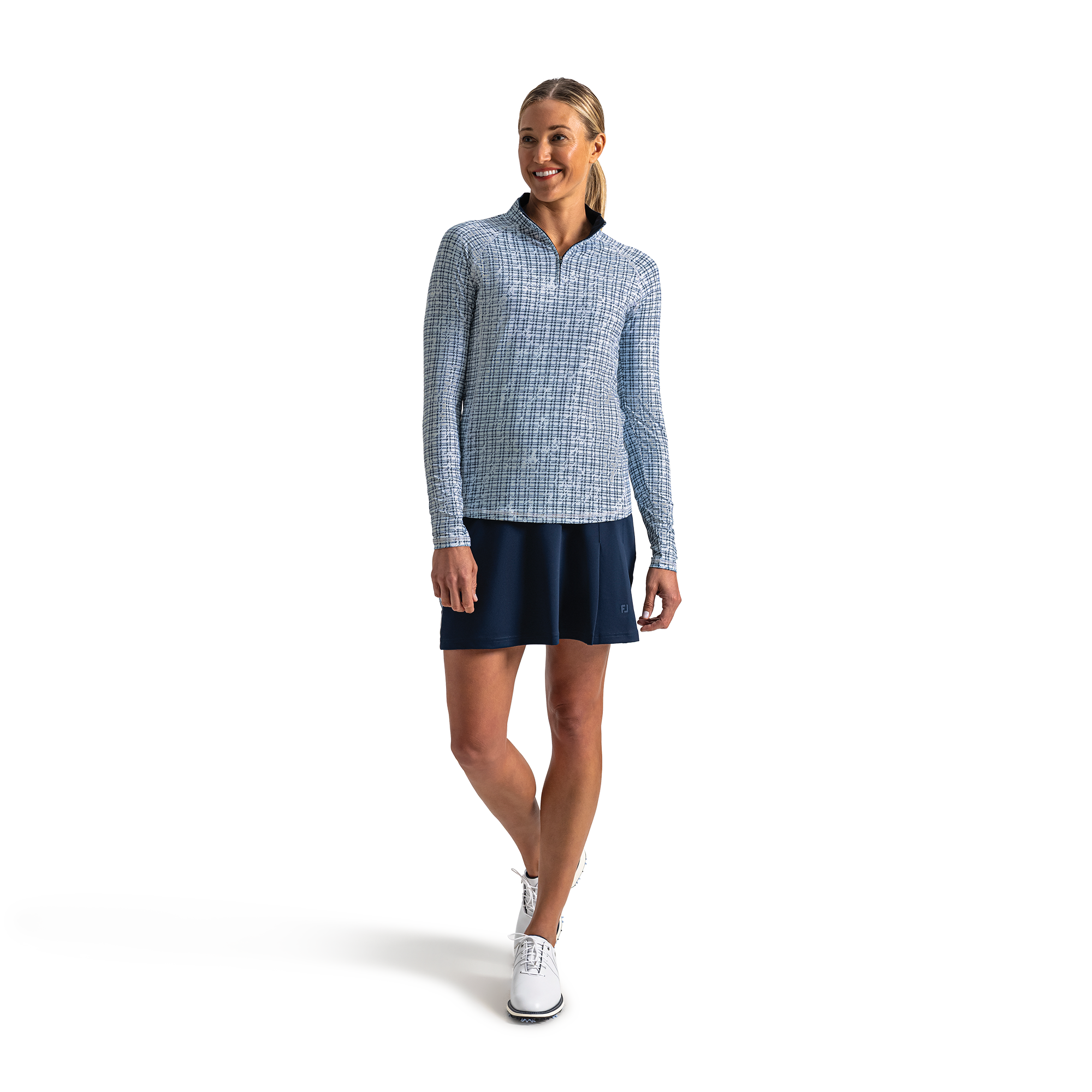 Quarter-Zip Long Sleeve Sun Protection Women